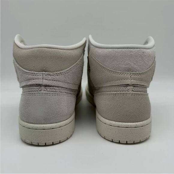 Brand New Men’s Air Jordan 1 One Mid SE Craft Pale Ivory FQ3224-100 Size 11.5 - Picture 4 of 5